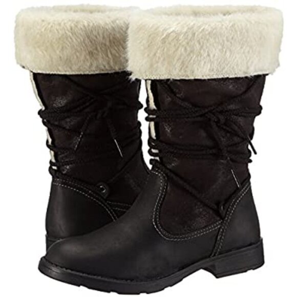 GEOX Sofia Girls Boots with Fur Jr Sofia - Picture 2 of 8